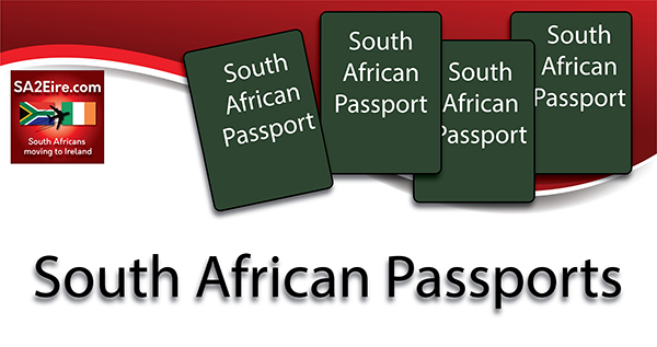 South African passports- Immigration information for South Africans moving, immigrating, visiting or working in the Republic of Ireland